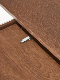 Tavolo allungabile con struttura millerighe Filo, 120 - 160 x 75 cm