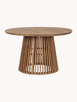 Tavolo rotondo da giardino in legno di acacia Rodano, Ø 120 cm