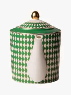 Teiera in porcellana fatta a mano Chess, 1,1 L
