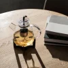 Teiera in vetro con infusore, 1,5 L