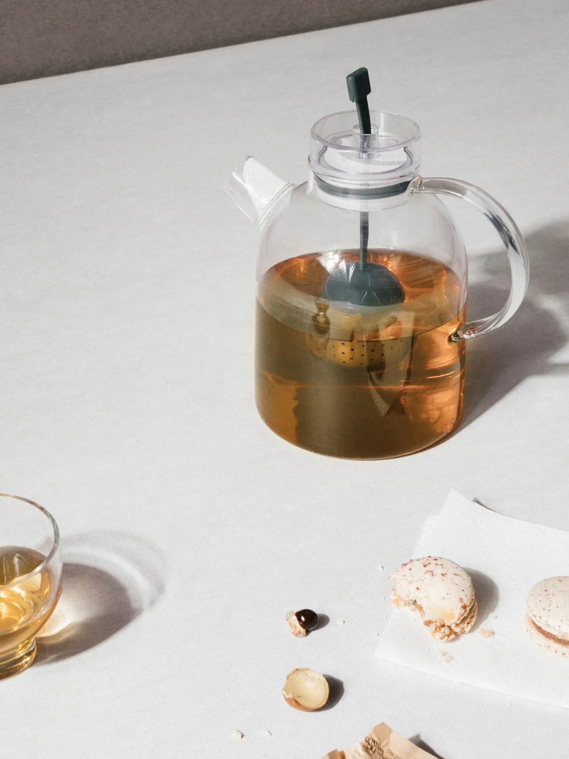 Teiera in vetro con infusore, 1,5 L