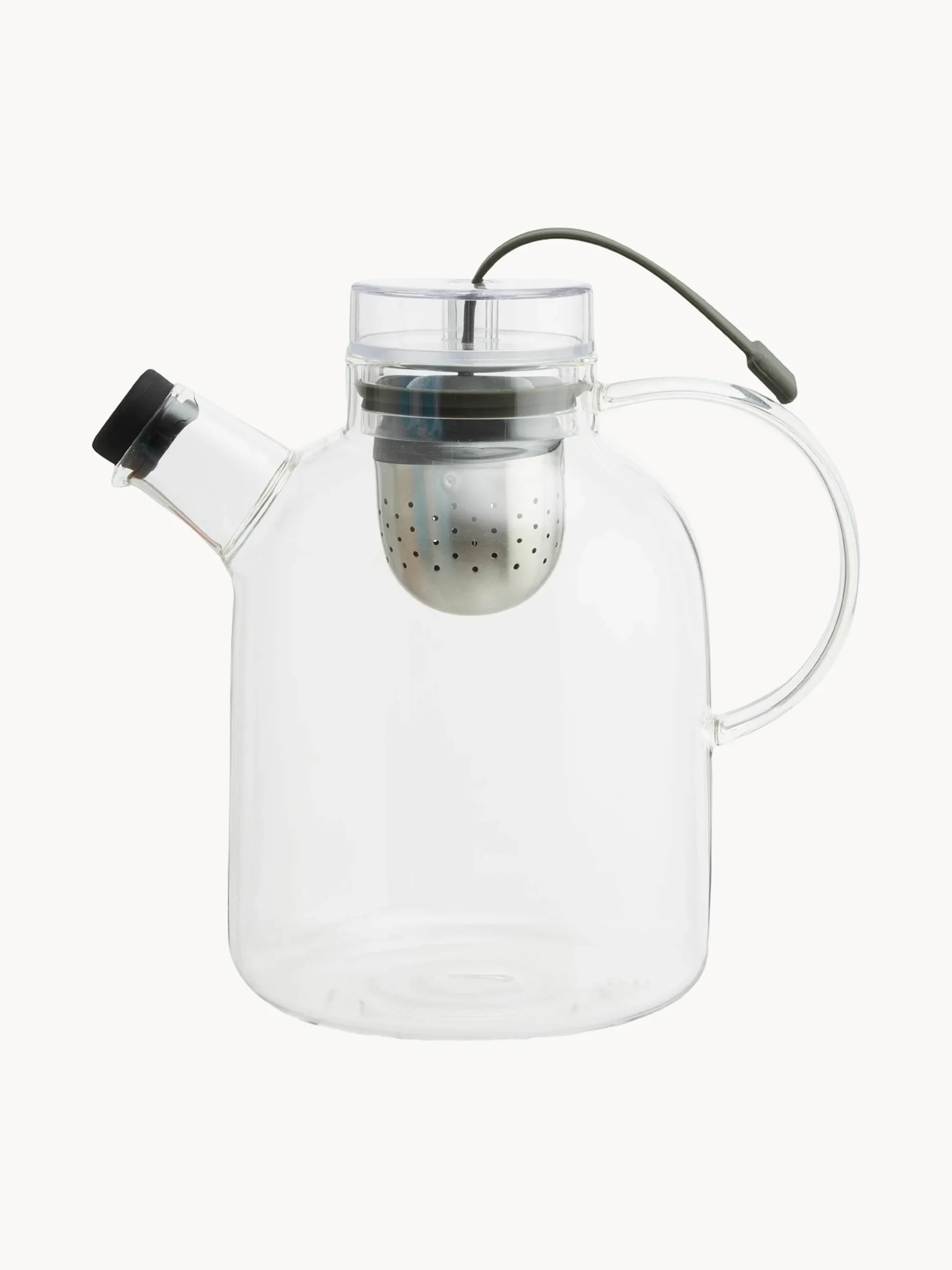 Teiera in vetro con infusore, 1,5 L