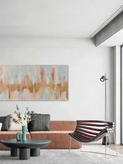 Tela dipinta a mano Interferenza di Colori