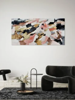 Tela dipinta a mano Pensieri e Colori