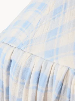 Tenda da letto in cotone Viola