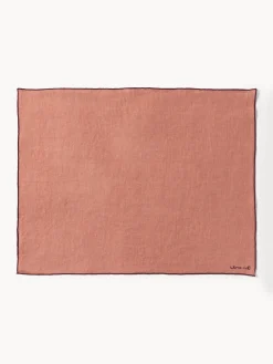 Tovagliette in lino con ricamo Cosmo 4 pz