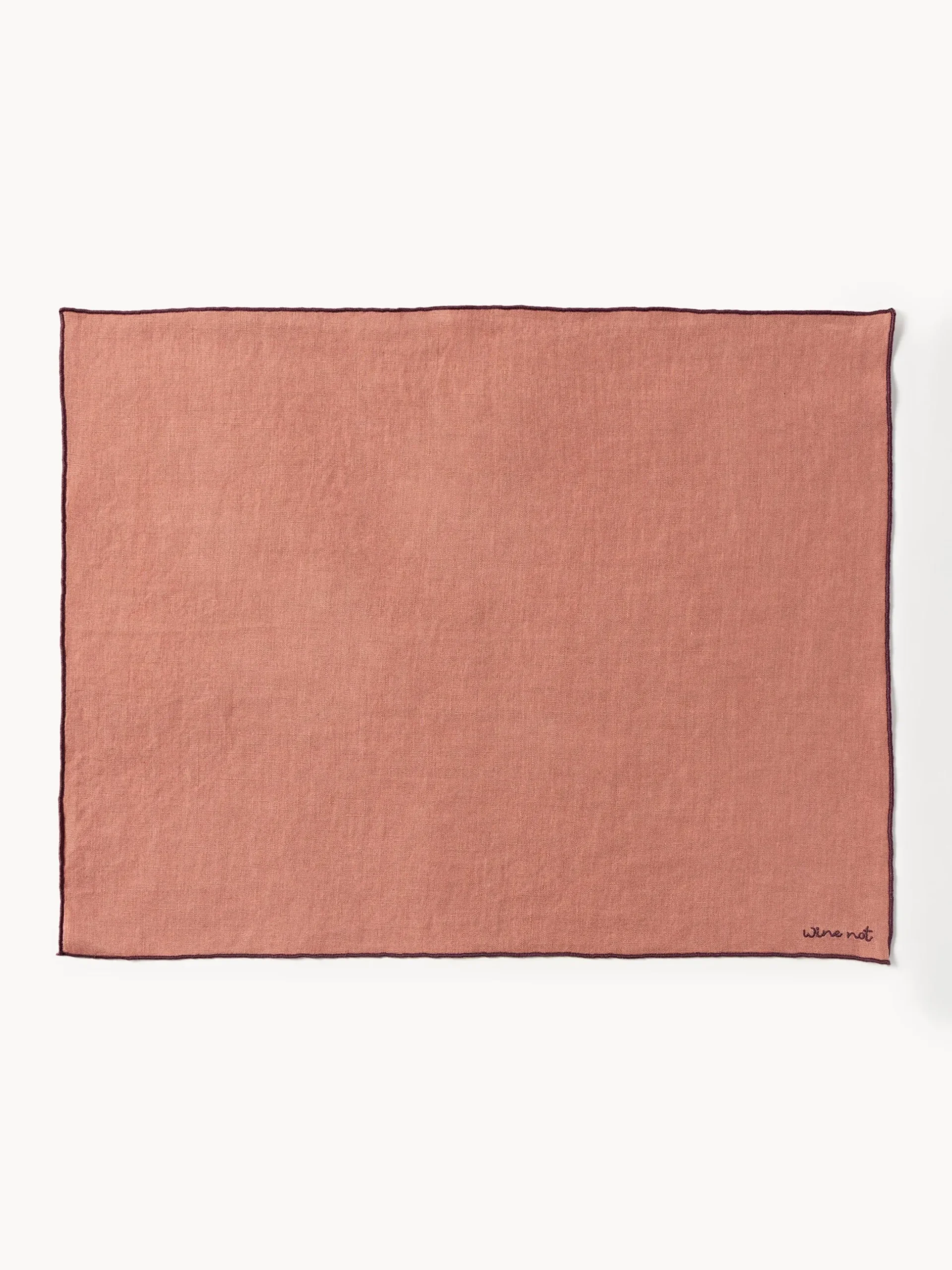 Tovagliette in lino con ricamo Cosmo 4 pz