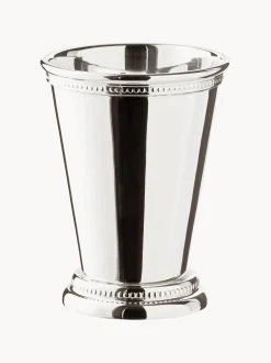 Vaso artigianale placcato in argento Perla