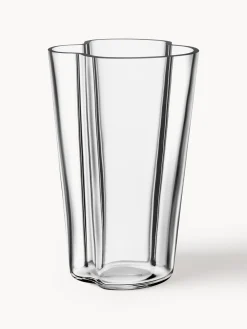 Vaso in vetro soffiato Alvar Aalto, alt. 22 cm
