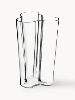 Vaso in vetro soffiato Alvar Aalto, alt. 25 cm