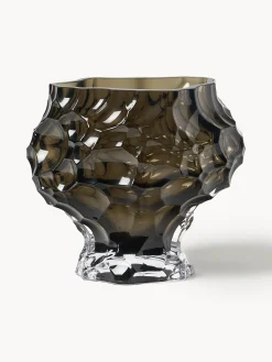 Vaso in vetro soffiato Canyon, alt. 18 cm
