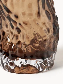 Vaso in vetro soffiato Ostrea Rock, alt. 30 cm