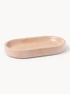 Vassoio da portata in marmo ingegnerizzato Elara, larg.28 cm