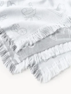 Westwing | Crosby Studios, Coperta reversibile in cotone Jouy