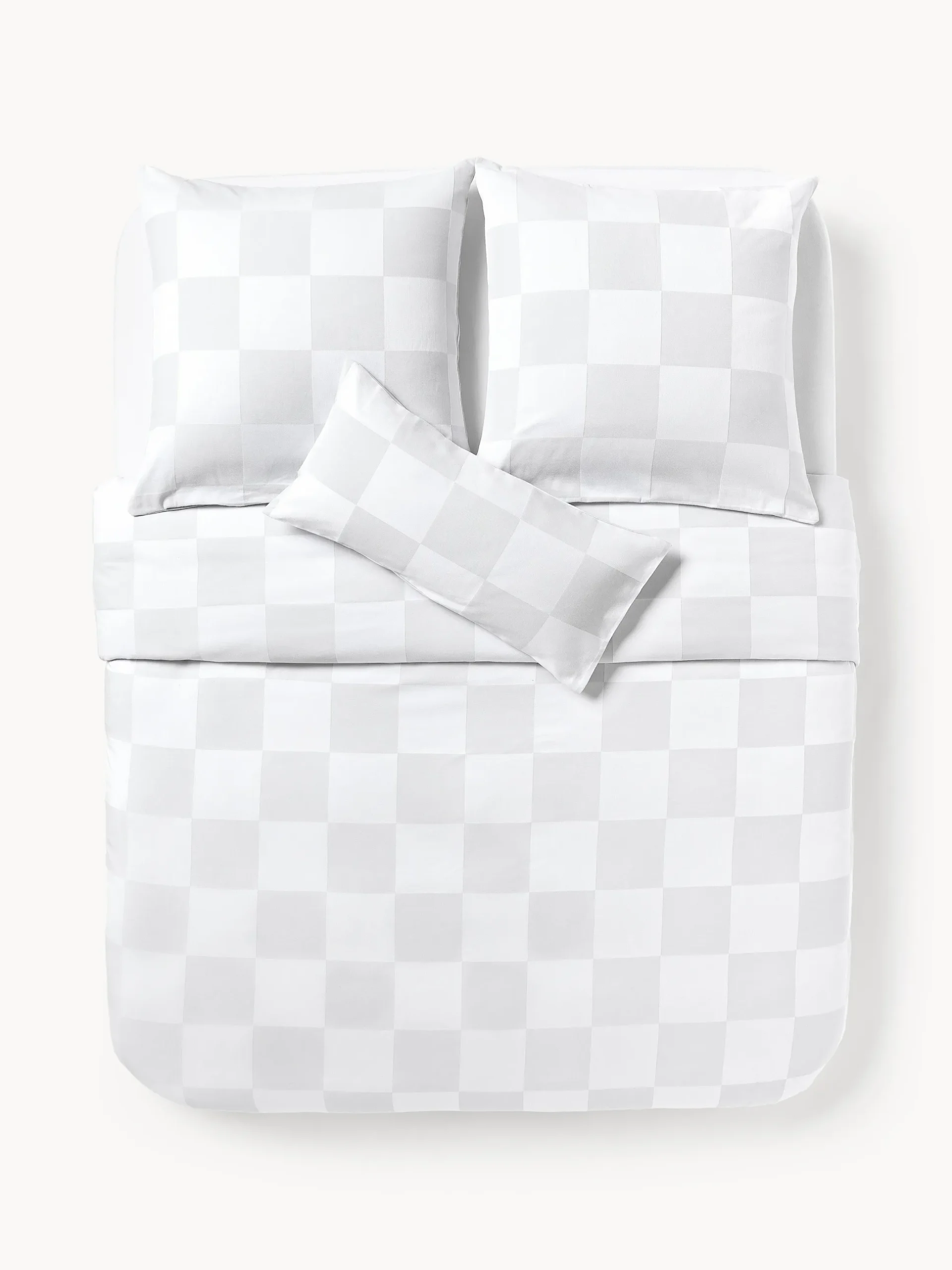 Westwing | Crosby Studios, Copripiumino in cotone a quadri Damier
