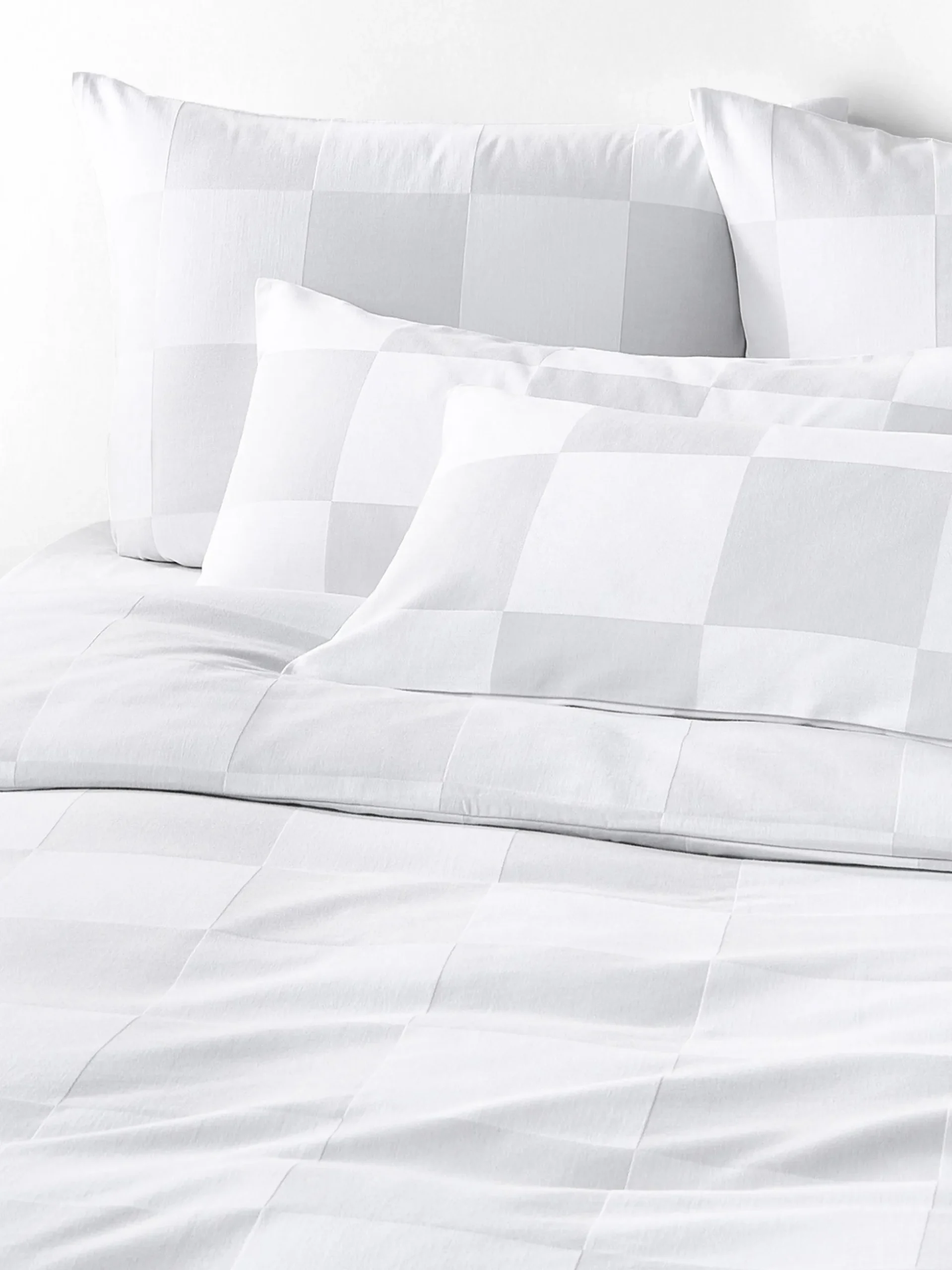 Westwing | Crosby Studios, Copripiumino in cotone a quadri Damier
