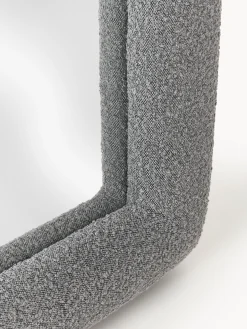 Westwing | Crosby Studios, Specchio da parete con cornice in bouclé Glace