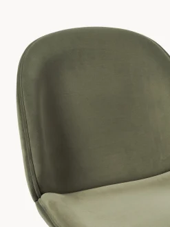 WESTWING x GUBI, Sedia da pranzo in velluto Beetle by Delia Lachance
