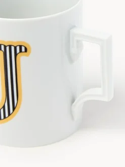 Westwing x MEISSEN, Tazza fatta a mano con motivo decorativo Initials