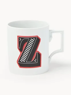 Westwing x MEISSEN, Tazza fatta a mano con motivo decorativo Initials