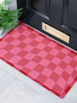 Zerbino lavabile Fuchsia Wavy